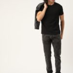 HinglishWear Men's Plain T-Shirt - Essential fashion staple for men's wardrobe. Shop now at www.hinglishwear.com.